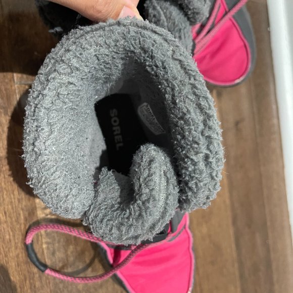 Sorel Youth Whitney Carnival Snow Boot sz 1 - Picture 12 of 16